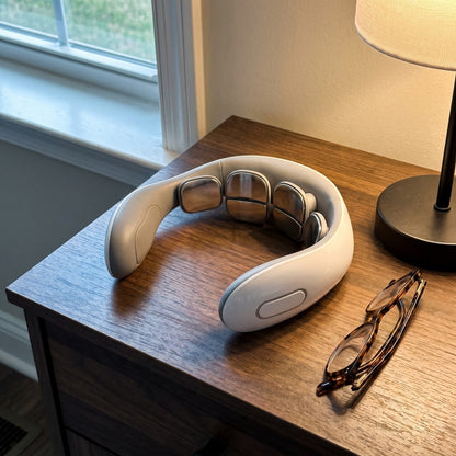 VOKE Neck Flow on a nightstand
